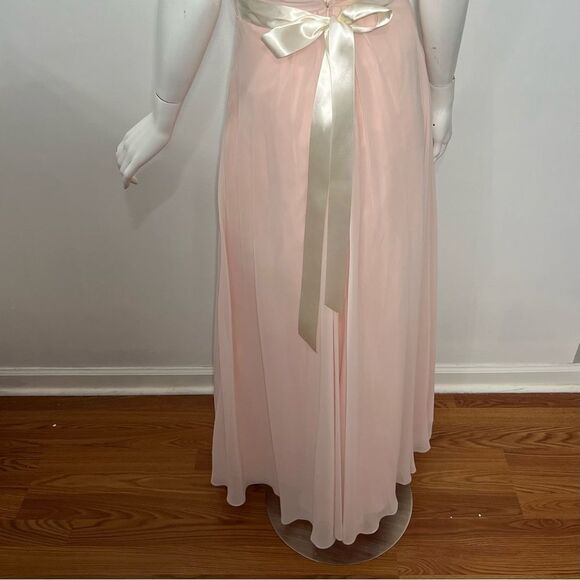 Bill Levkoff Strapless Blush Pink Strapless Formal Dress -- 0 - Picture 6 of 9